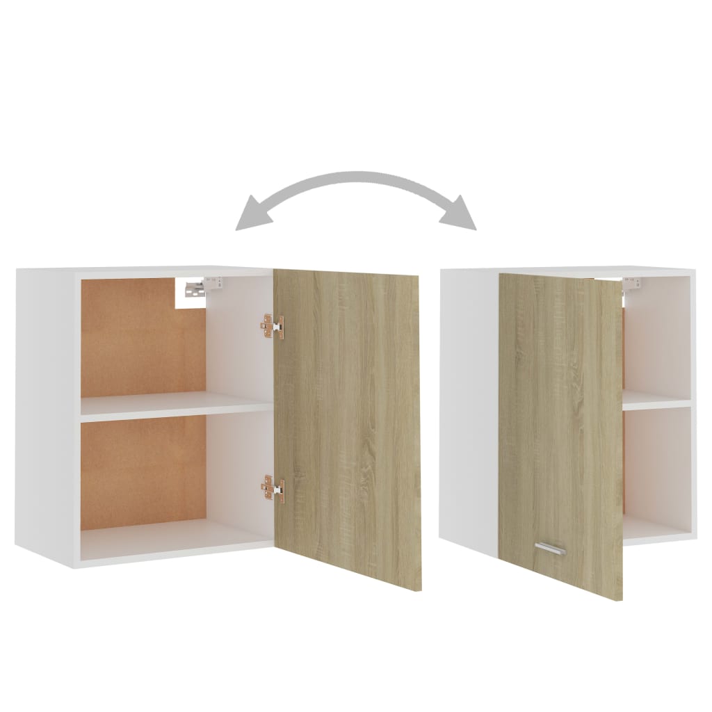 Mobili Pensili “Lyon” 2 Pz 50X31X60 Cm Rovere Sonoma