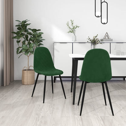 Sedie Da Pranzo 6 Pz In Velluto