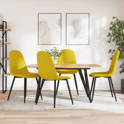 Sedie Da Pranzo 6 Pz In Velluto