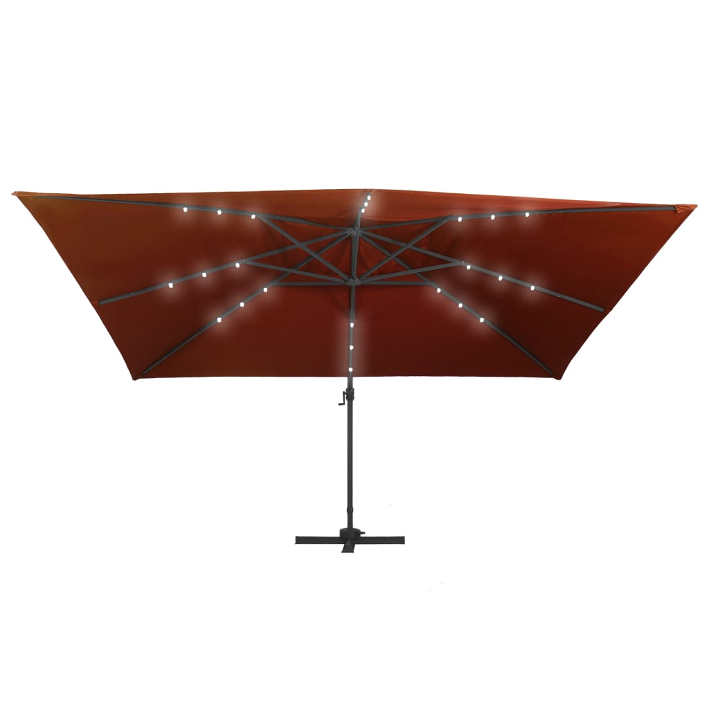 Ombrellone A Sbalzo Con Led 400X300 Cm
