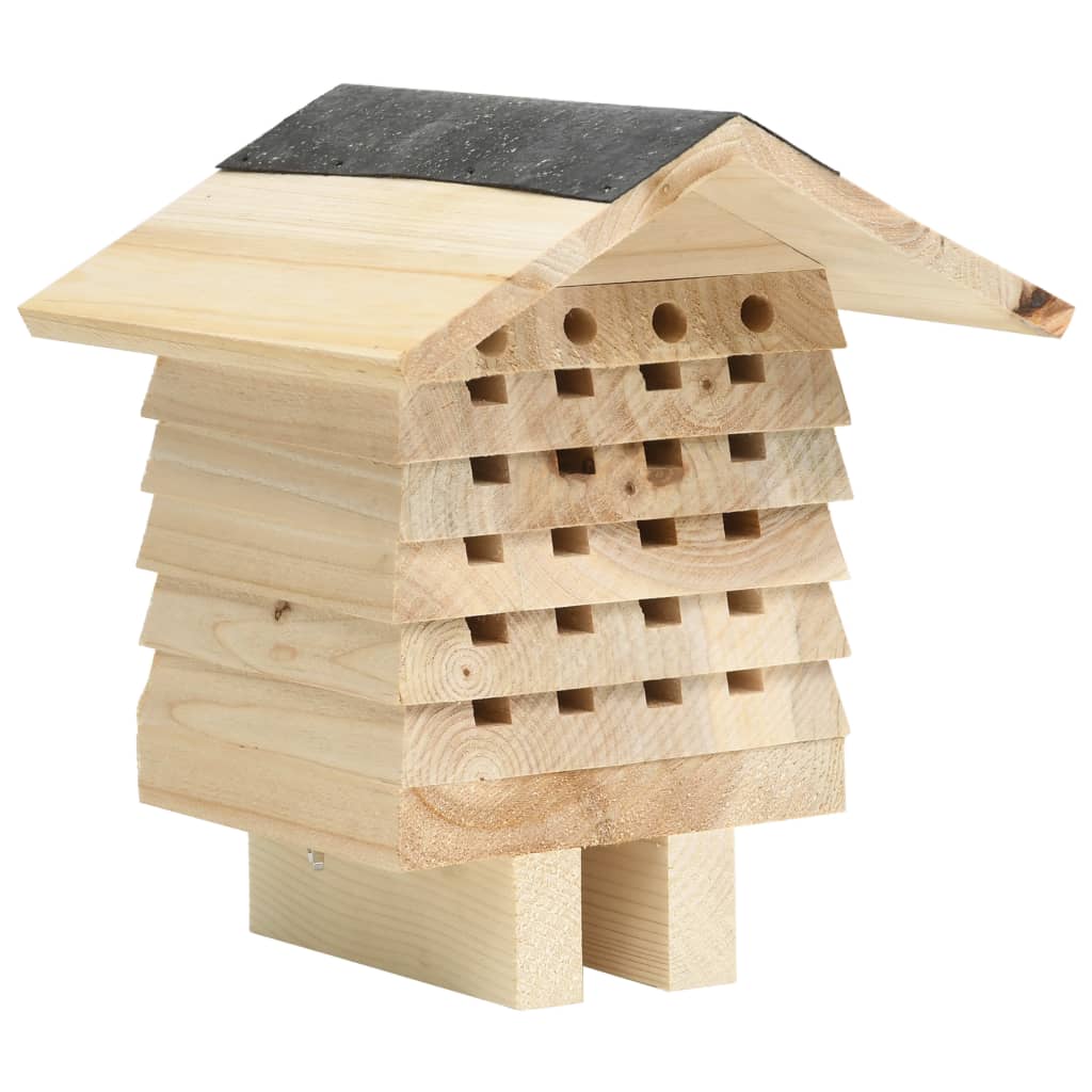 Casetta Delle Api In Legno Massello Di Abete 22X20X20 Cm