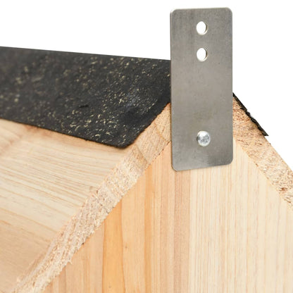 Casetta Per Scoiattoli In Legno Massello Di Abete 26X25X29 Cm