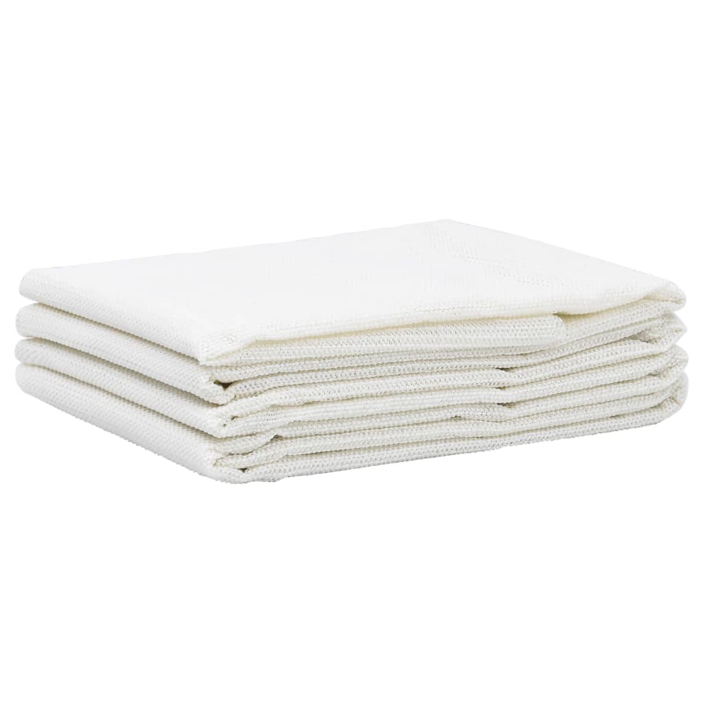 Tappeto Da Tenda Bianco