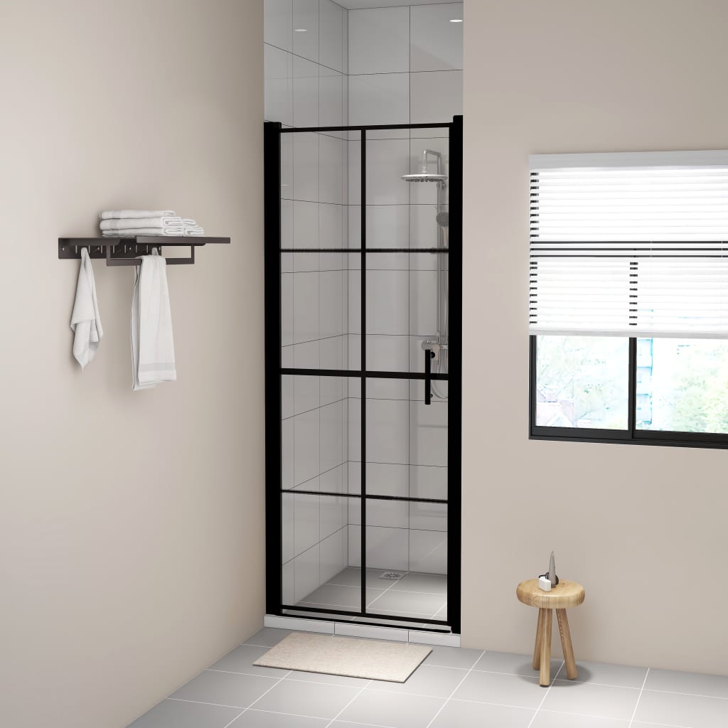 Porte Per Doccia In Vetro Temperato Nere