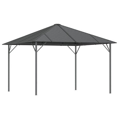 Gazebo Con Tetto Antracite