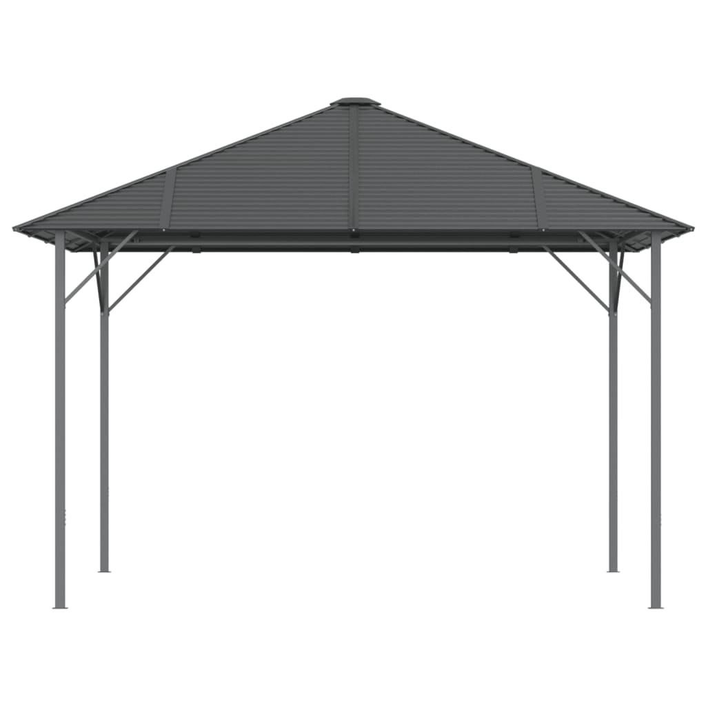 Gazebo Con Tetto Antracite
