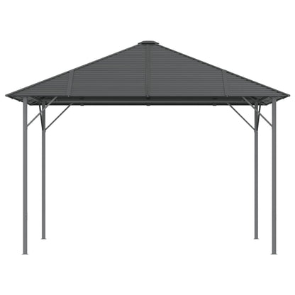 Gazebo Con Tetto Antracite
