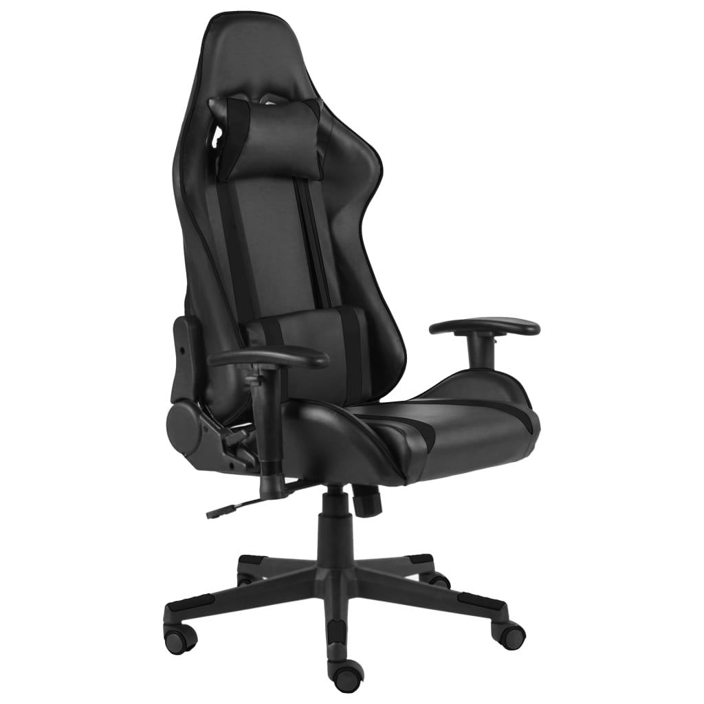Sedia Da Gaming Girevole In Pvc