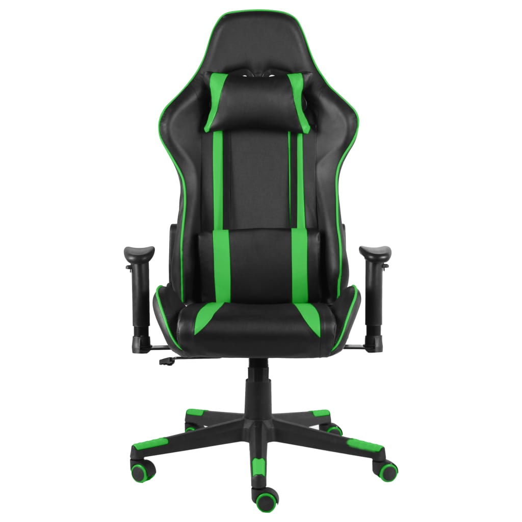 Sedia Da Gaming Girevole In Pvc