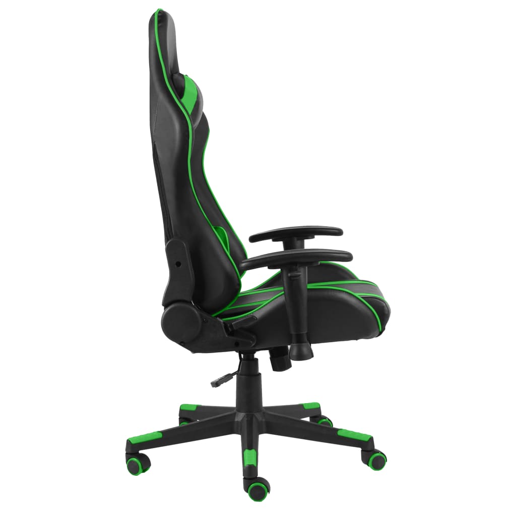 Sedia Da Gaming Girevole In Pvc