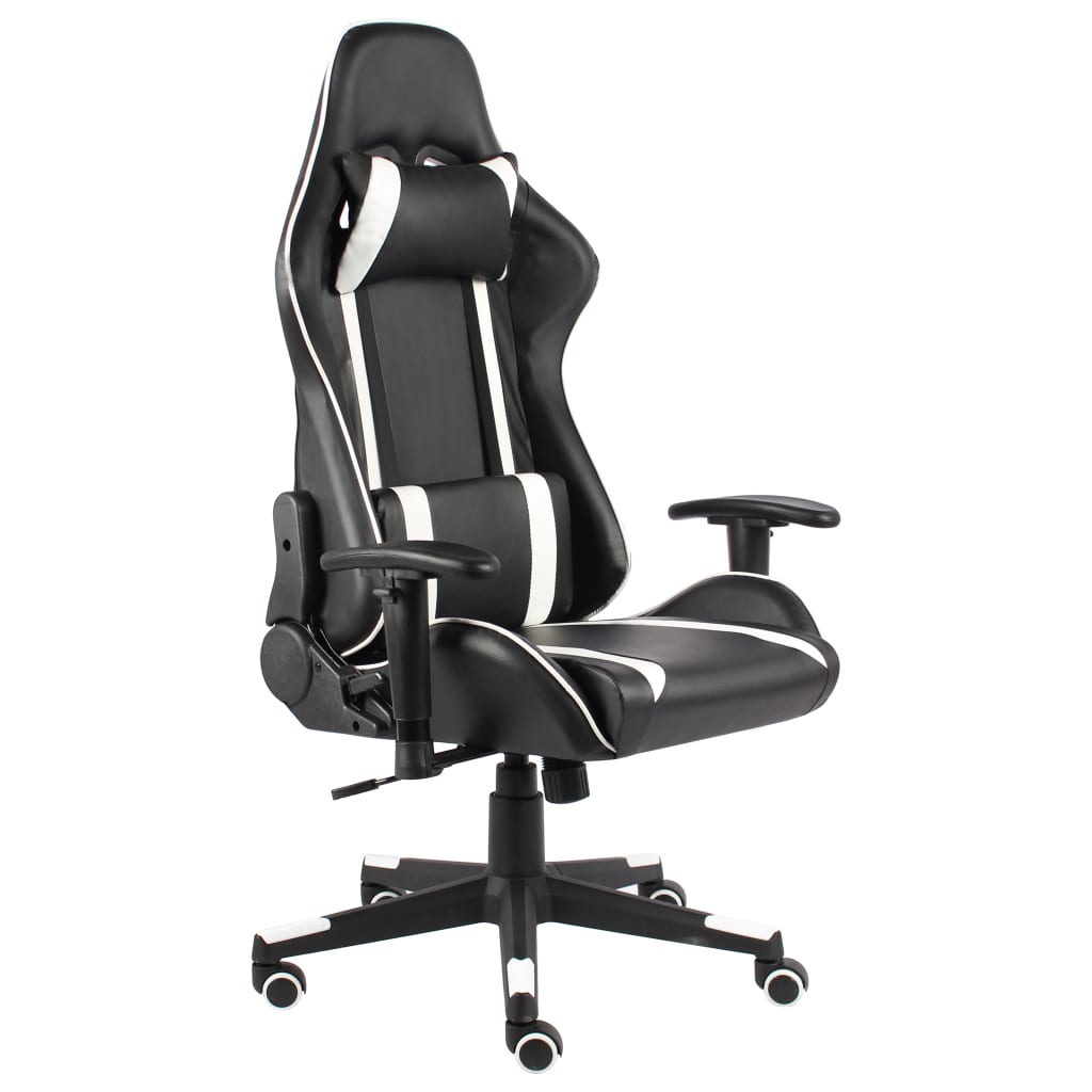 Sedia Da Gaming Girevole In Pvc