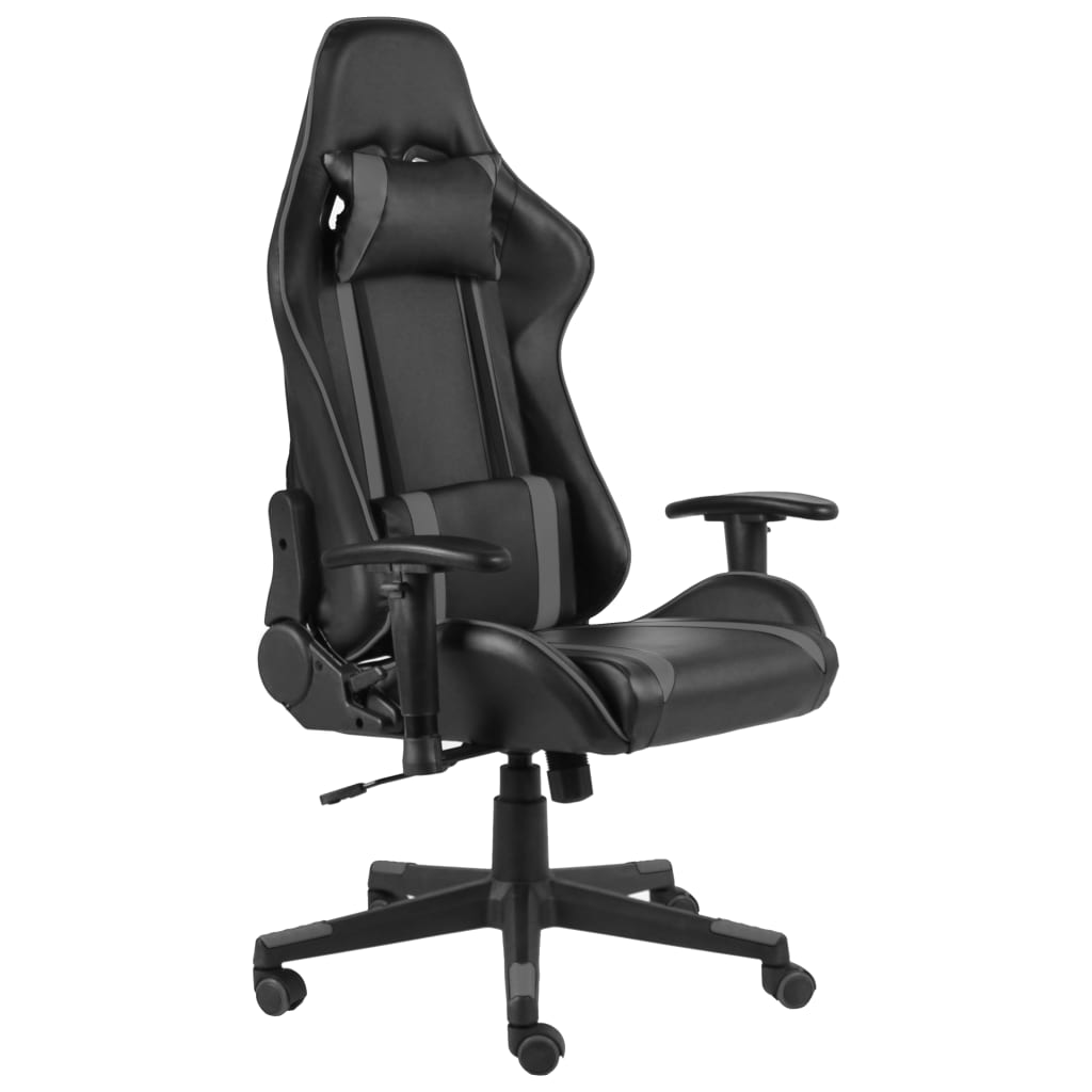 Sedia Da Gaming Girevole In Pvc