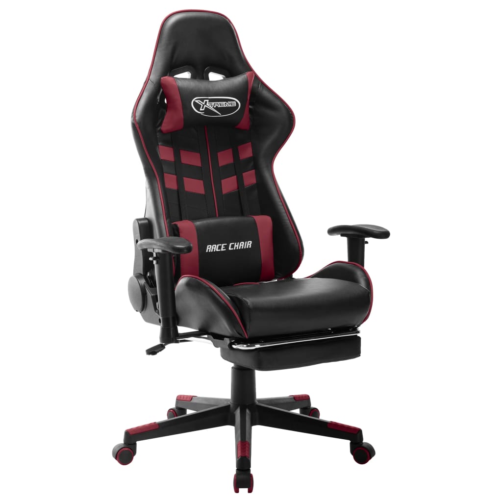 Sedia Da Gaming Nera E Verde In Similpelle