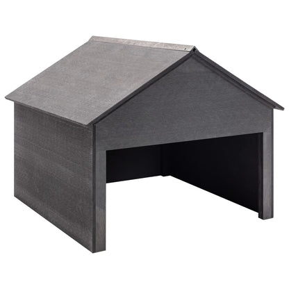 Casetta Per Rimessaggio Rasaerba Grigio 80X80X70 Cm In Wpc