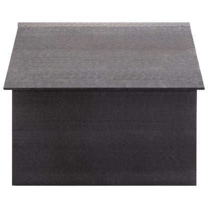 Casetta Per Rimessaggio Rasaerba Grigio 80X80X70 Cm In Wpc