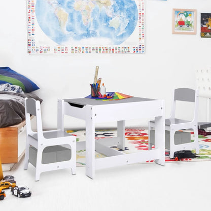 Tavolo Per Bambini Con 2 Sedie In Mdf