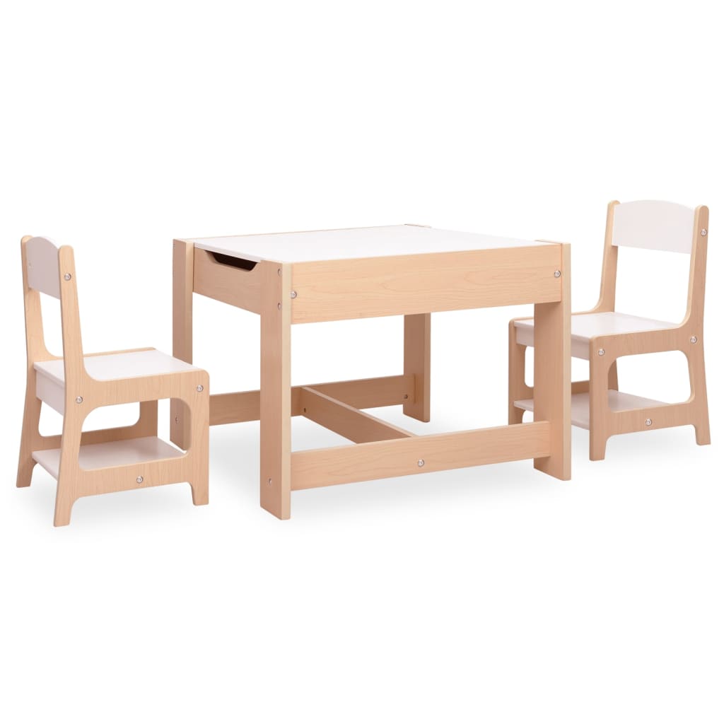 Tavolo Per Bambini Con 2 Sedie In Mdf