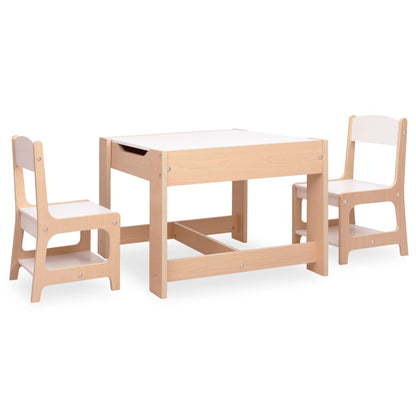 Tavolo Per Bambini Con 2 Sedie In Mdf