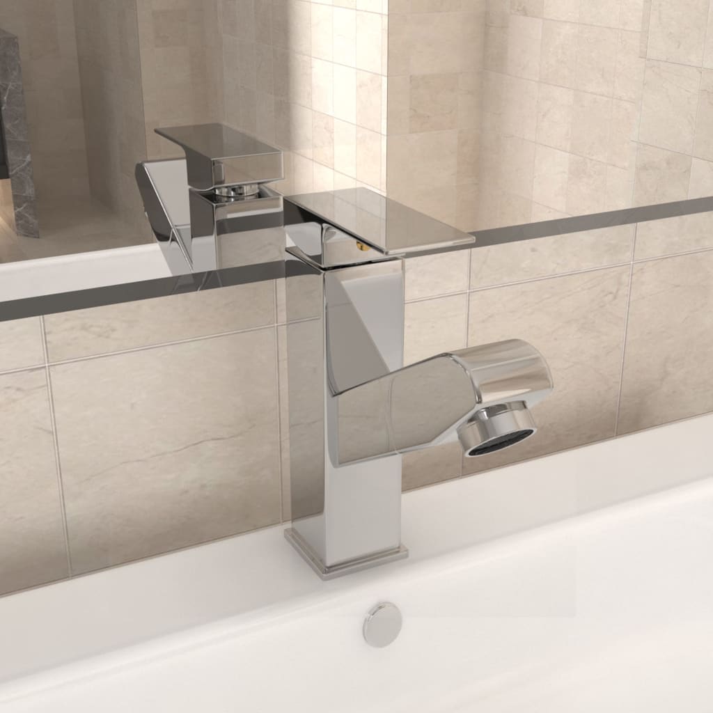 Rubinetto Lavabo Da Bagno Funzione Estraibile 157X172 Mm