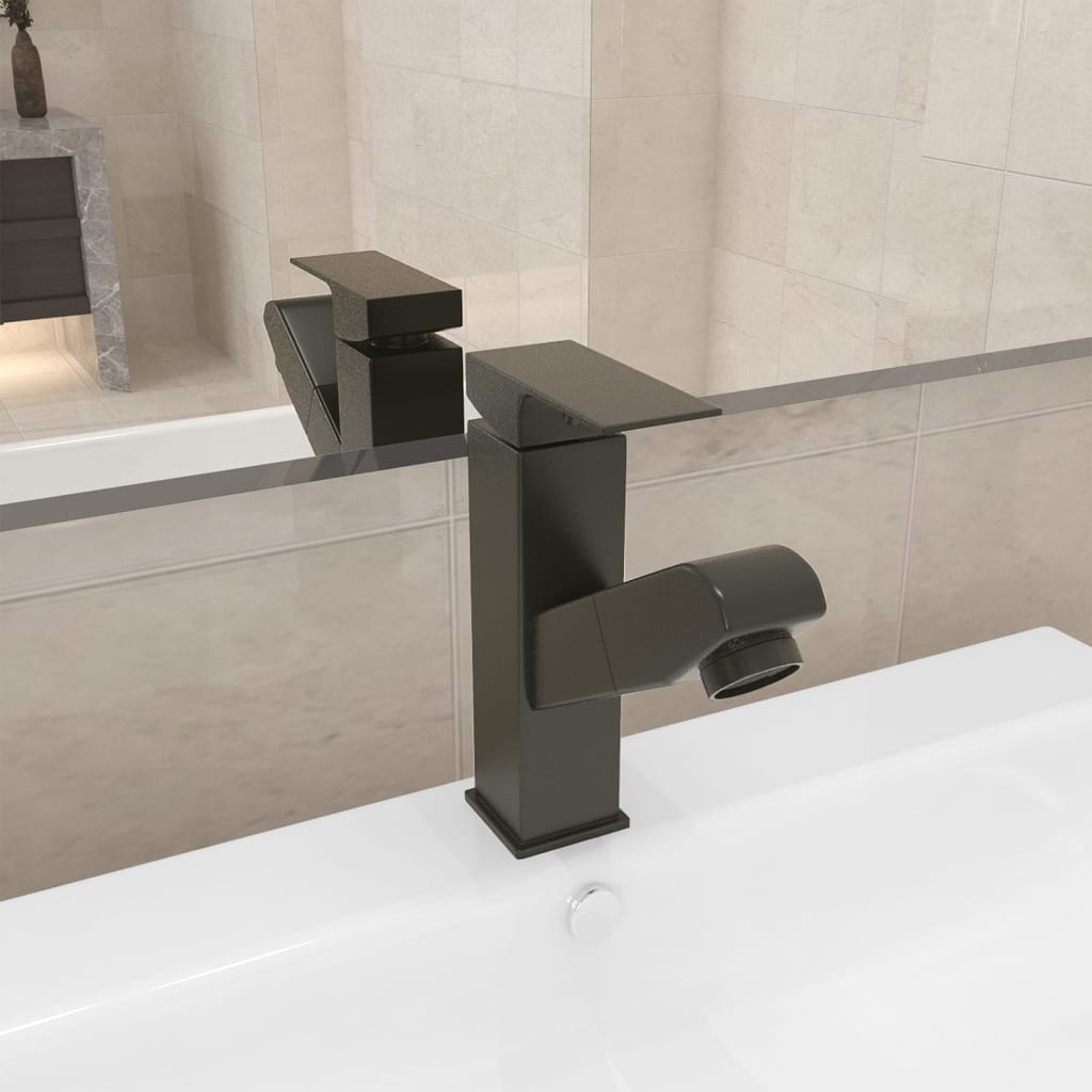Rubinetto Lavabo Da Bagno Funzione Estraibile 157X172 Mm
