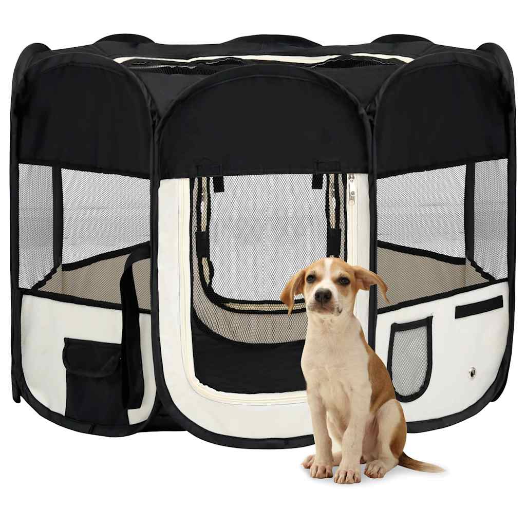 Box Per Cani Pieghevole Con Borsa Trasporto