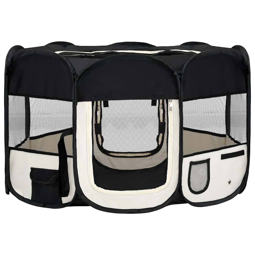 Box Per Cani Pieghevole Con Borsa Trasporto