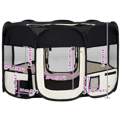 Box Per Cani Pieghevole Con Borsa Trasporto