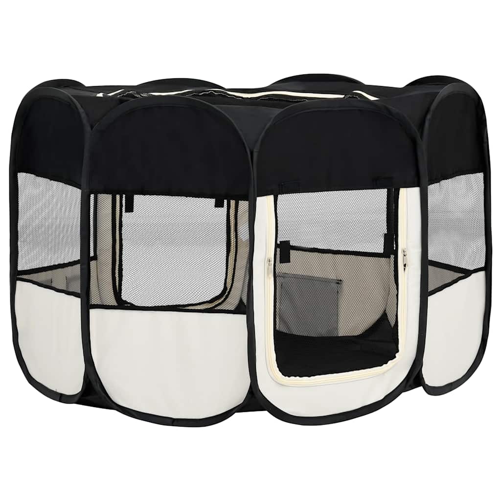 Box Per Cani Pieghevole Con Borsa Trasporto