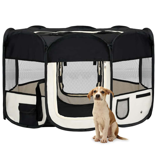 Box Per Cani Pieghevole Con Borsa Trasporto