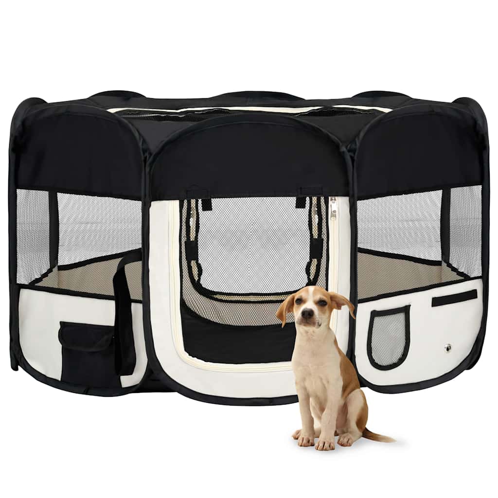 Box Per Cani Pieghevole Con Borsa Trasporto