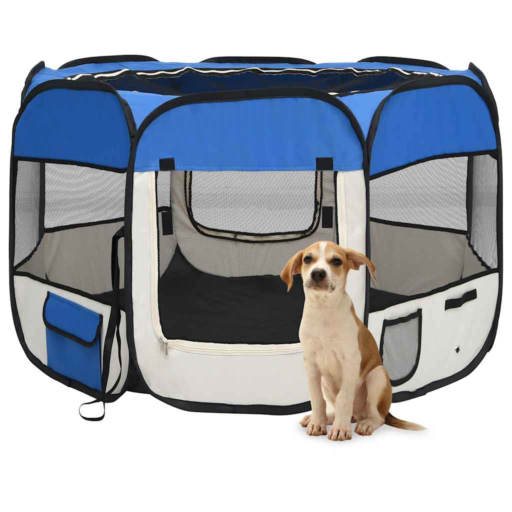 Box Per Cani Pieghevole Con Borsa Trasporto