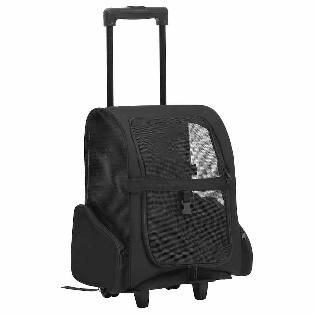 Trolley Trasportino Per Animali Pieghevole Multifunzione