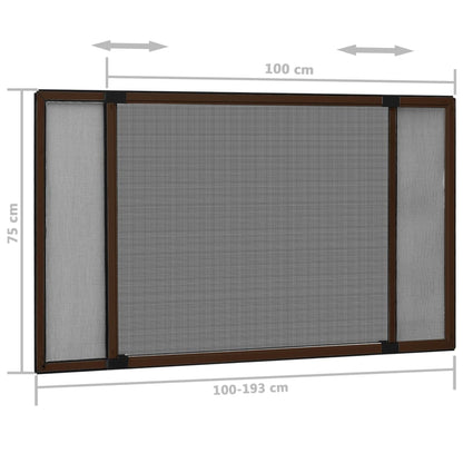 Zanzariera Allungabile Per Finestre (100-193)X75 Cm