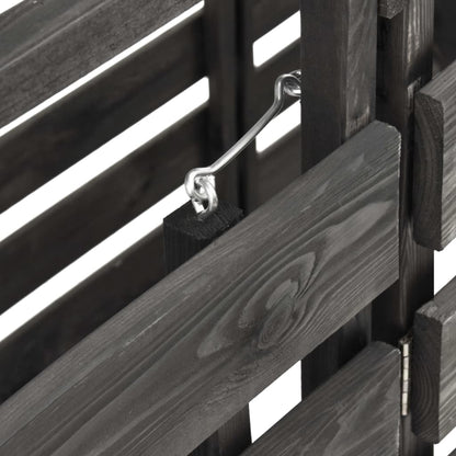 Copribidone Triplo 210X75X121 Cm In Legno Di Pino Verniciato