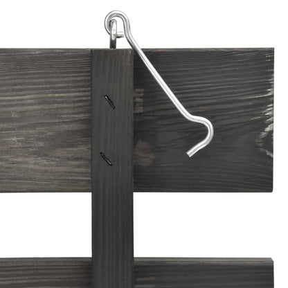 Copribidone Triplo 210X75X121 Cm In Legno Di Pino Verniciato