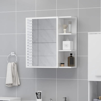 Mobile Da Bagno A Specchio 62,5X20,5X64 Cm Legno
