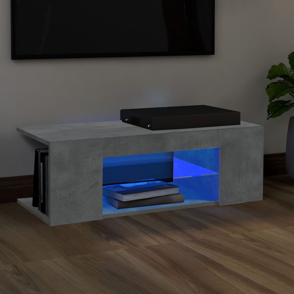Mobile Porta Tv Con Luci Led 90X39X30 Cm