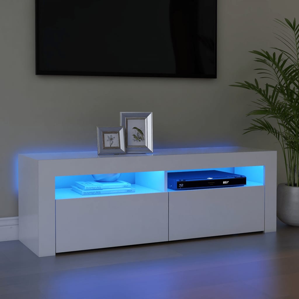 Mobile Porta Tv Con Led 120X35X40 Cm Multistrato