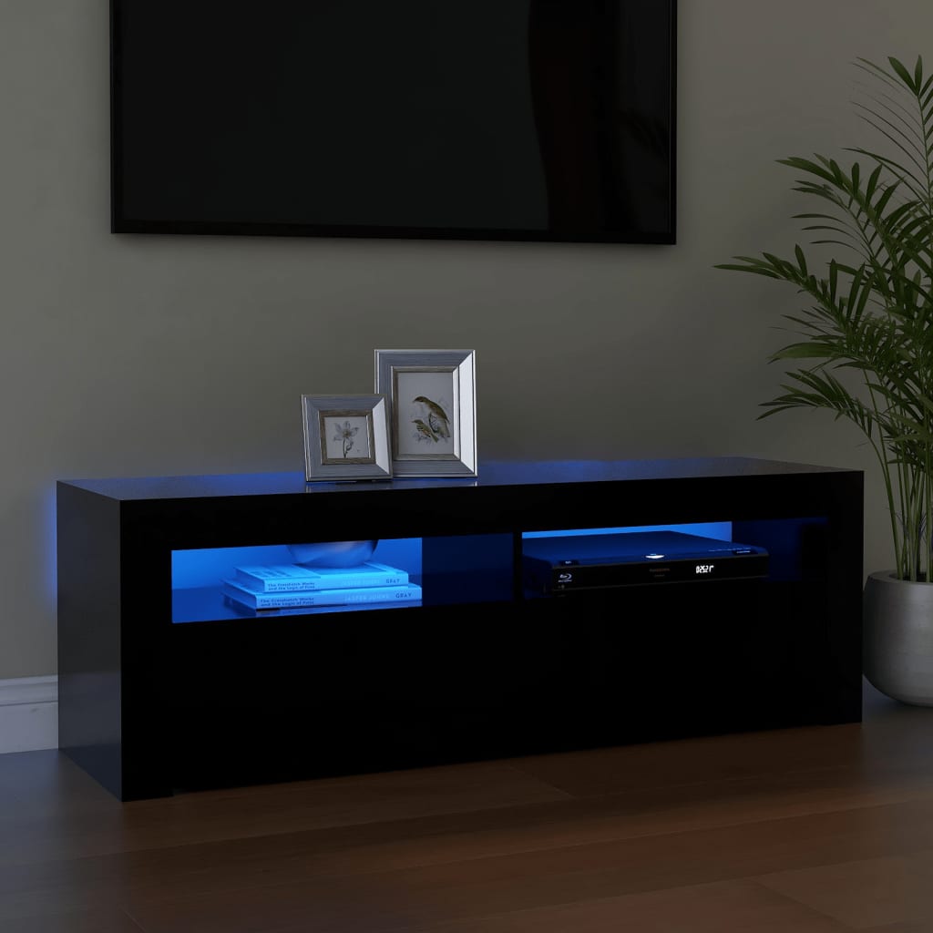 Mobile Porta Tv Con Led 120X35X40 Cm Multistrato