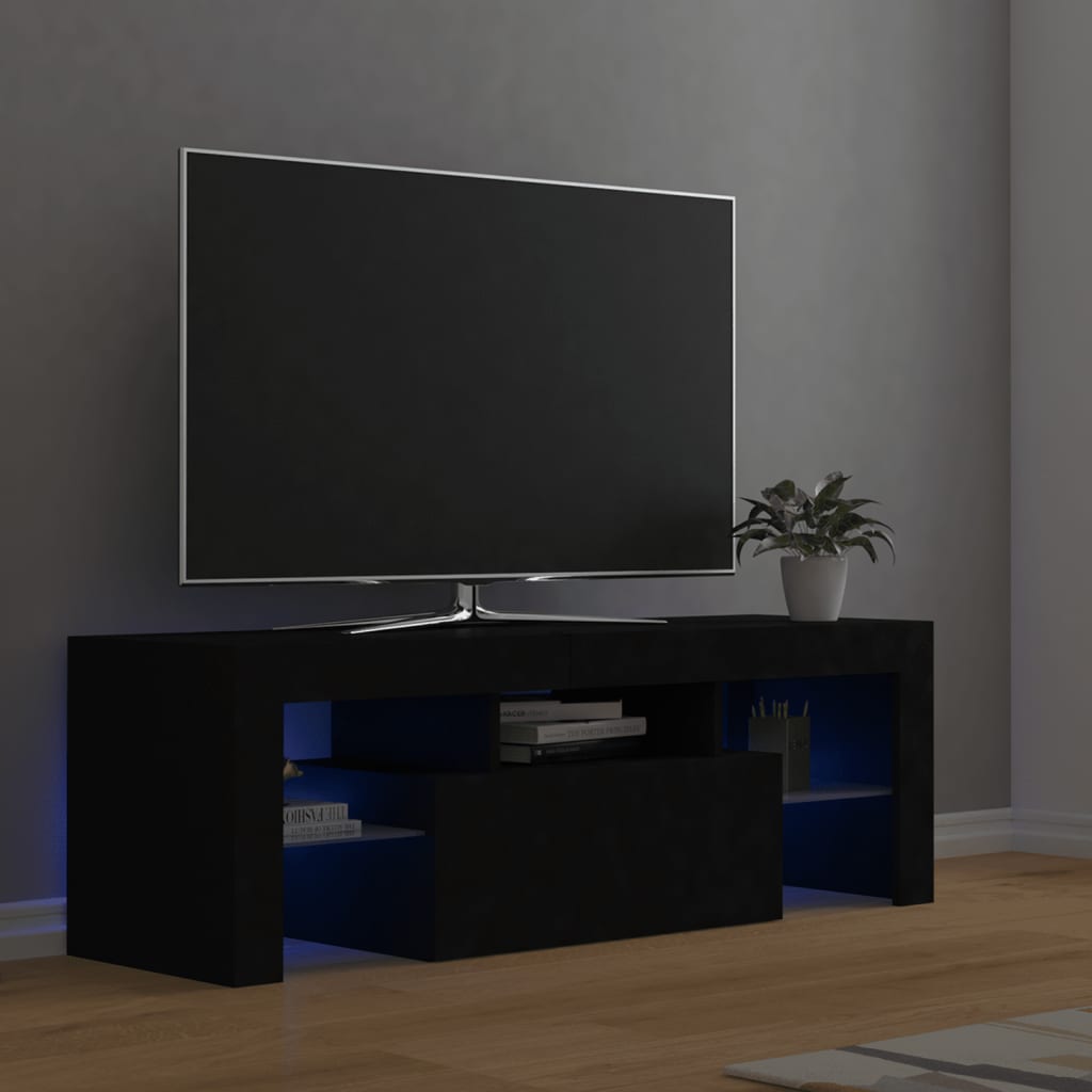 Mobile Porta Tv Con Led 120X36,5X40 Cm Multistrato