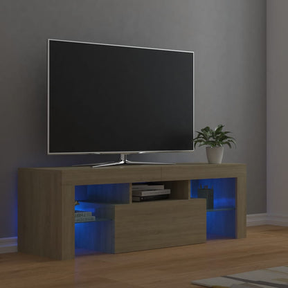 Mobile Porta Tv Con Led 120X36,5X40 Cm Multistrato