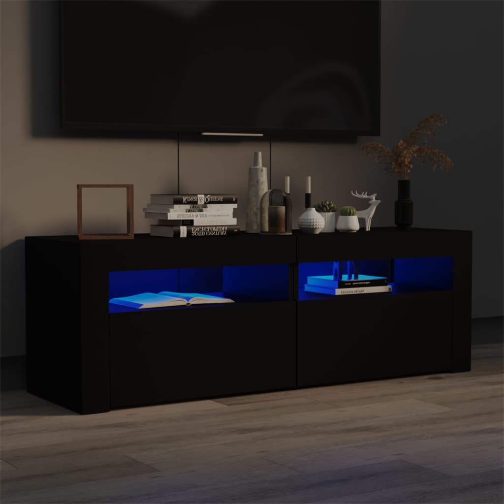 Mobile Porta Tv Con Luci Led 120X35X40 Cmcm