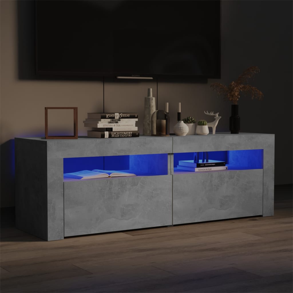 Mobile Porta Tv Con Luci Led 120X35X40 Cmcm