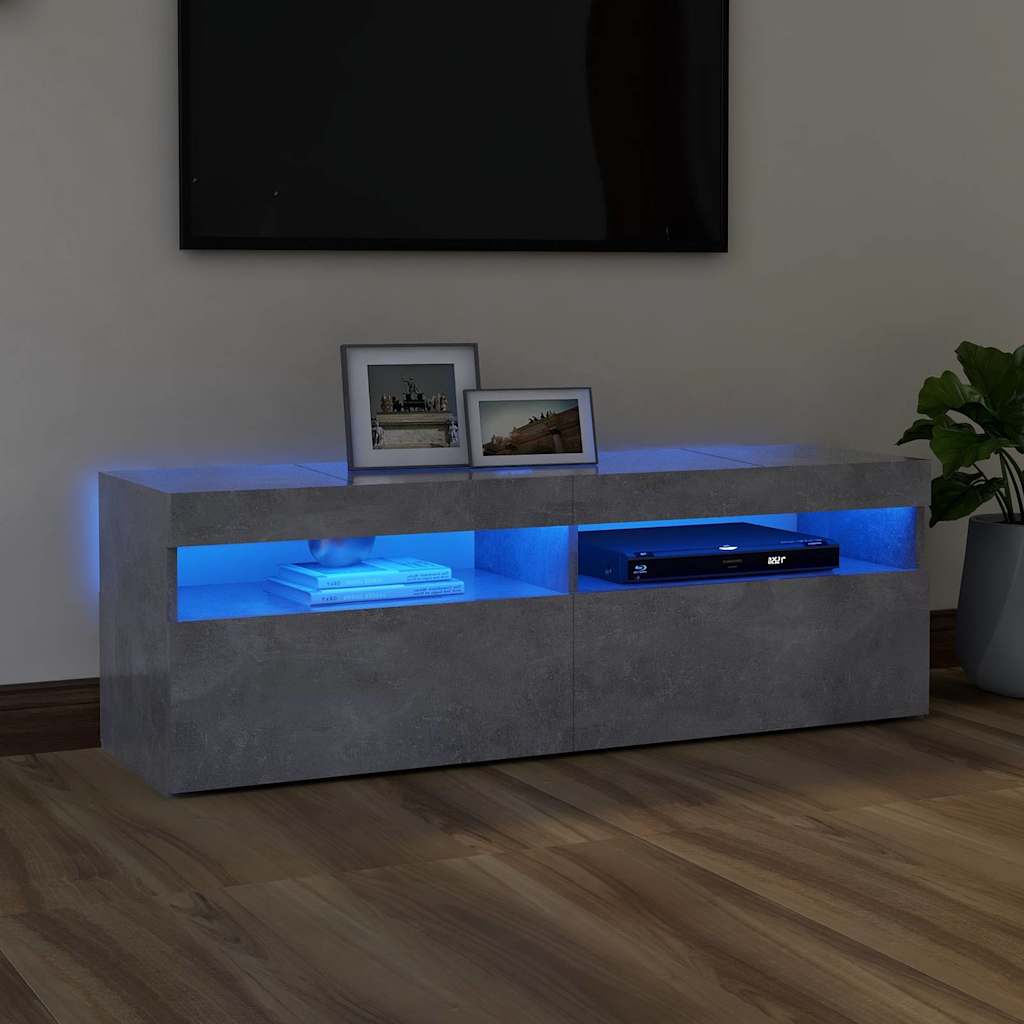 Mobili Porta Tv Con Luci Led 2 Pz 75X35X40 Cm