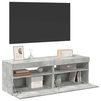 Mobili Porta Tv Con Luci Led 2 Pz 75X35X40 Cm