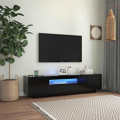 Mobile Porta Tv Con Led 160X35X40 Cm Truciolato