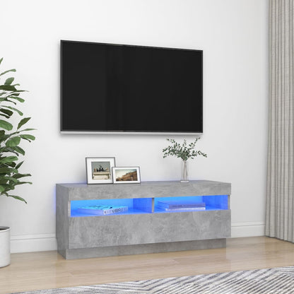 Mobile Porta Tv Con Luci Led 100X35X40 Cm