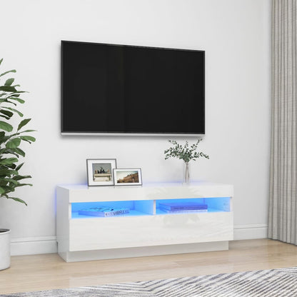 Mobile Porta Tv Con Luci Led 100X35X40 Cm