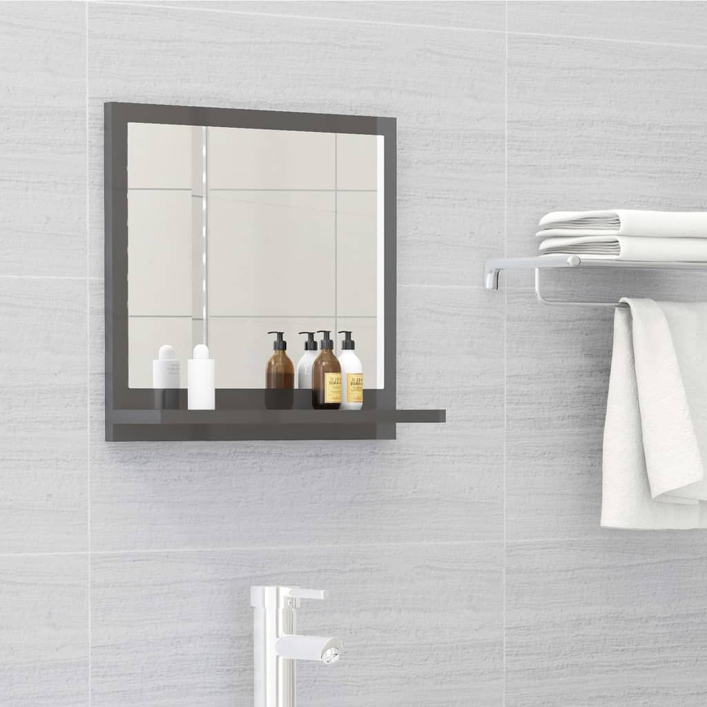 Mobile Bagno Con Specchio Truciolato