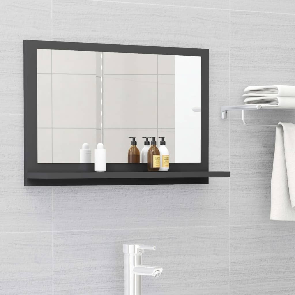 Mobile Bagno Con Specchio Truciolato